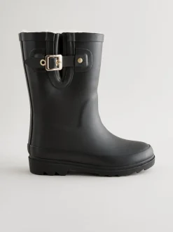 Next Noir - Bottes en caoutchouc avec doublure chaude