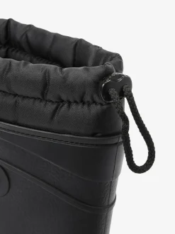 Next Noir - Bottes en caoutchouc doublées Clearance