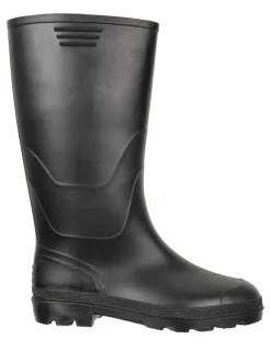 Mountain Warehouse Noir - Bottes en caoutchouc Wade homme Clearance