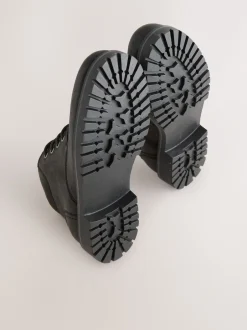 Next Noir - Bottes en cuir résistantes New