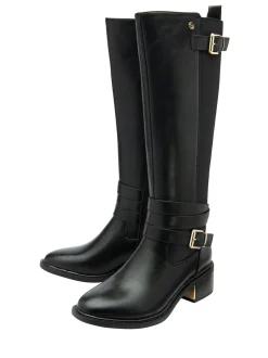 Lotus Noir - Bottes hauteur genou New
