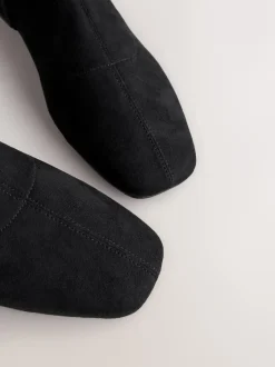 Next Noir - Bottes plates Forever Comfort® Over The Knee Best