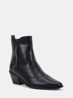 Novo Noir - Bottes western Diablo à talons bas Outlet