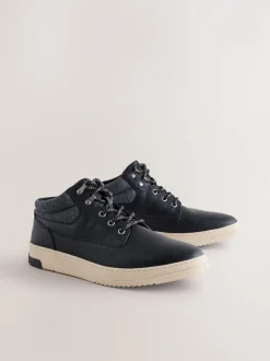 Next Noir - Bottines à col en maille Clearance