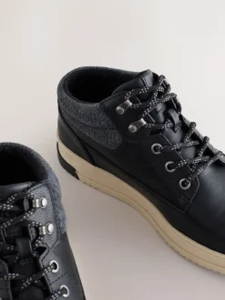 Next Noir - Bottines à col en maille Clearance