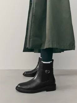 Next Noir - Bottines Chelsea à boucles New