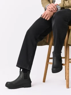 Next Noir - Bottines en caoutchouc New