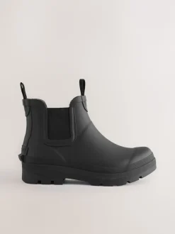 Next Noir - Bottines en caoutchouc New
