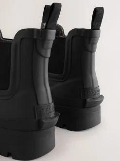 Next Noir - Bottines en caoutchouc New
