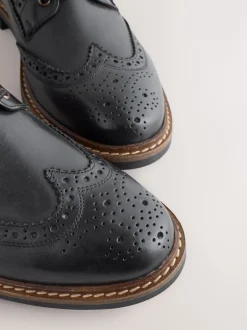 Next Noir - Bottines richelieu en cuir Best