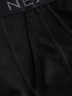 Next - Boxer A-Front en coton riche Noir Clearance