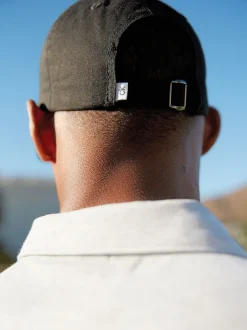 Calvin Klein Golf Noir - 100% Coton Twill Noir Casquette