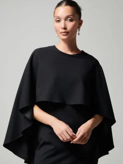 Next - Cape Robe longue Noir Clearance