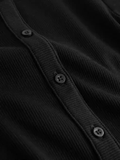 Next - Cardigan côtelé à manches longues (3-16ans) Noir Online