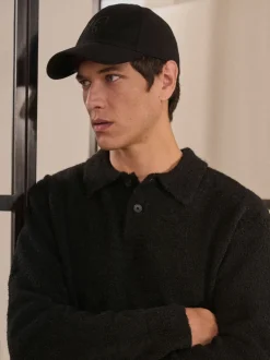 Next Noir - Casquette Built haute Outlet