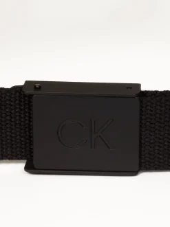 Calvin Klein Golf Noir - Ceinture boucle monogramme Online