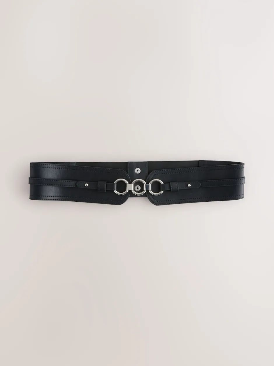 Next Noir - Ceinture corset large Clearance