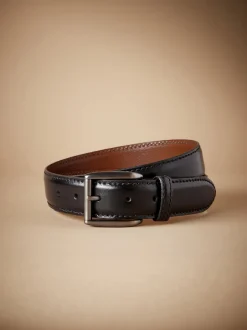 Next Noir - Ceinture formelle Signature New