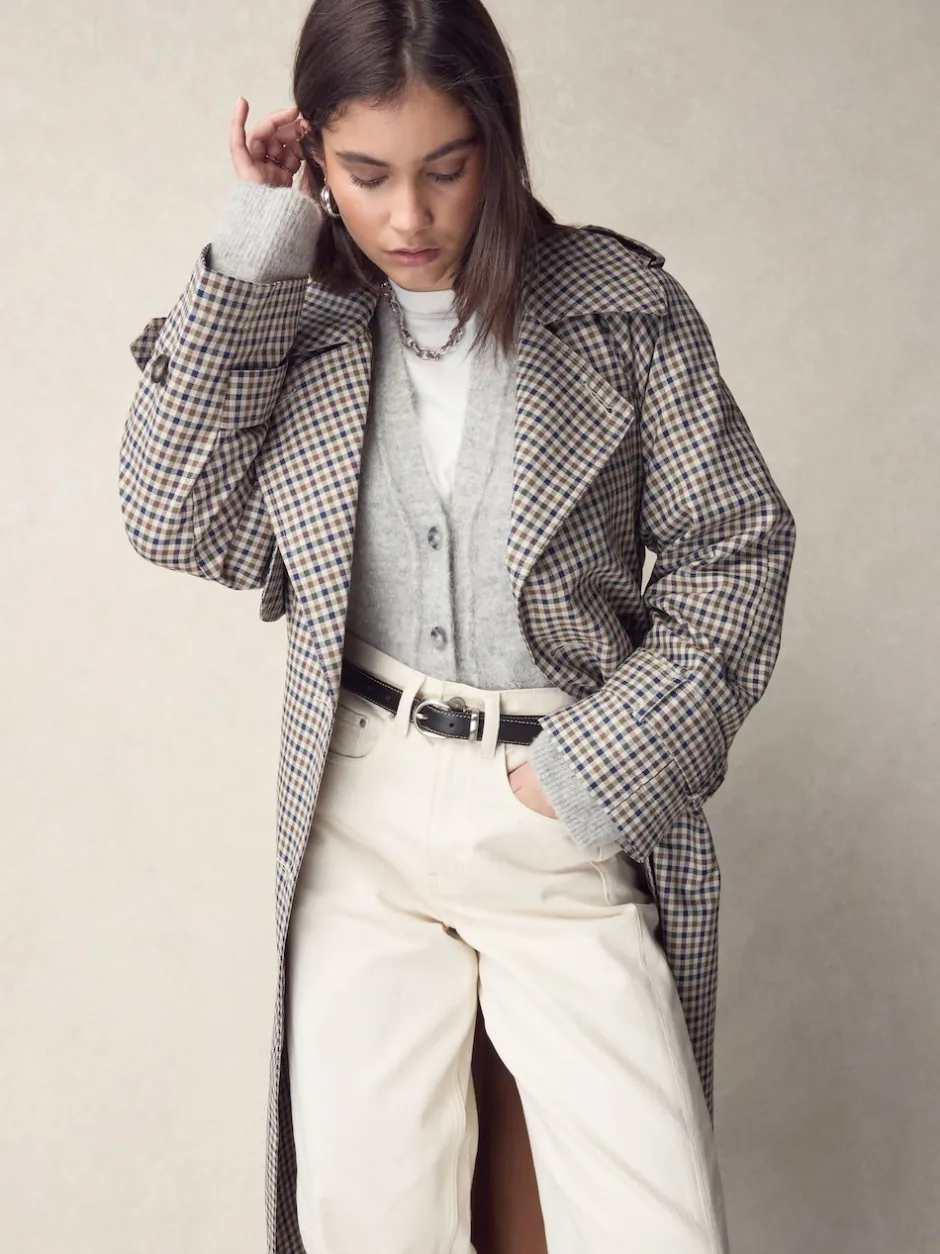 Next Noir - Ceinture mi-longue N. Premium Made In Italy Hot