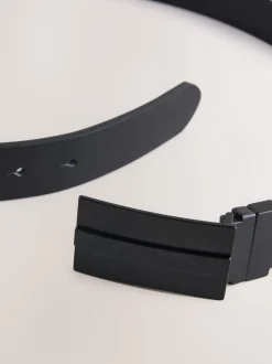 Next Noir - Ceinture réversible avec plaque Online