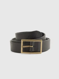 Levi's Noir - Ceintures ® à boucle rectangulaire avec Logo Sale