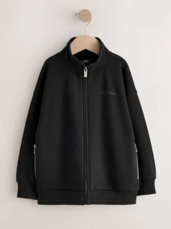 Next Noir - Chandail zippé à Col cheminée (3-16ans) Outlet