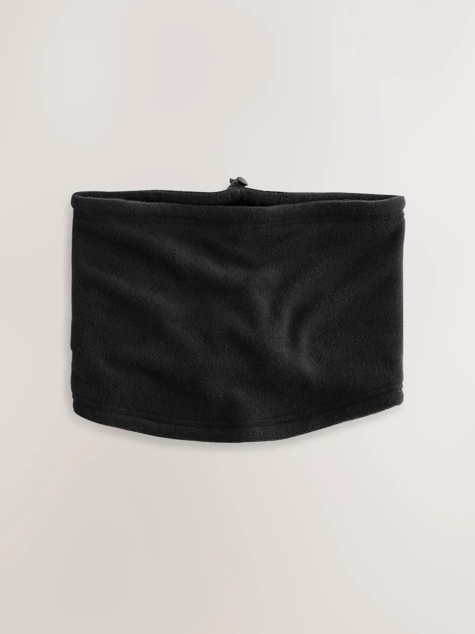 Next Noir - Écharpe Snood en polaire Clearance