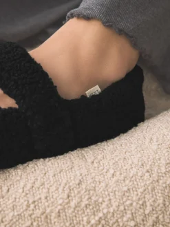 Next Noir - Chaussons Borg Ballet Online