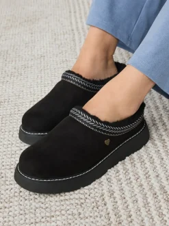 Skechers Noir - Chaussons Keepsakes Lite Cosy Fest