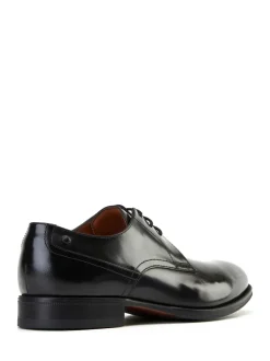 Base London Noir - Chaussure Edison à lacets Sale
