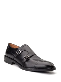 Base London Noir - Chaussure Taper Monk Best