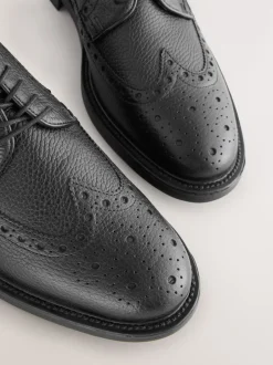 Next Noir - Chaussures Brogue Heritage