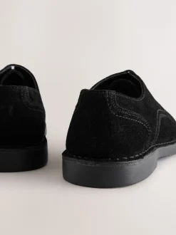 Next Noir - Chaussures chukka en daim Outlet