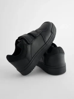 Next Noir - Chaussures d’école à 3 lanières à Fermeture par contact Hot