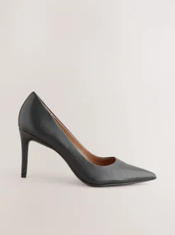 Next - Chaussures de milieu de terrain en cuir Noir