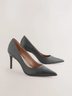 Next - Chaussures de milieu de terrain en cuir Noir