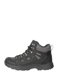 Mountain Warehouse - Chaussures de randonnée Adventurer imperméables pour homme Noir Hot