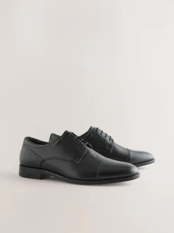 Next Noir - Chaussures Derby à embout Hot