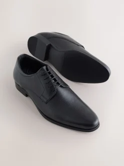 Next Noir - Chaussures derby en relief Best