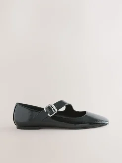 Next Noir - Chaussures Forever Comfort® Asymmetric Mary Jane Outlet