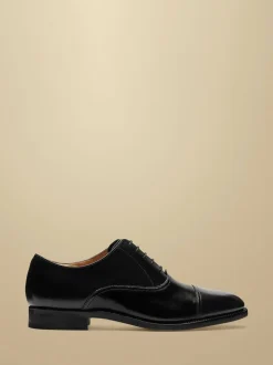 Charles Tyrwhitt Noir - Chaussures Oxford en cuir Online