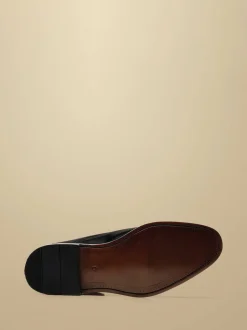 Charles Tyrwhitt Noir - Chaussures Oxford en cuir Online