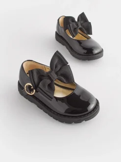 Next Noir - Chunky Nœud Mary Jane Shoes Discount