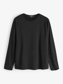 Loungeable Noir - Col ras du cou - Ensemble pyjama long en micropolaire et pantalon à carreaux Best