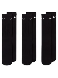Nike Noir - Col rond - Lot de chaussettes Everyday Cushioned Crew 3 (0) Best