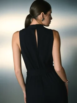 Next Noir - Combinaison Occasion en jersey sans manches à col bénitier