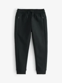 Next Noir - Coupe ajustée Zip Joggers (3-16yrs)