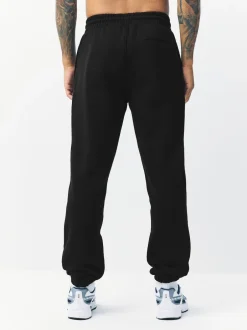 Next Noir - Coupe ample - Pantalon de Joggings en coupe ajustée à dos brosse Sale