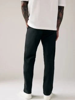 Next - Coupe ample - Pantalon chino stretch Noir