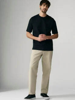 Next - Coupe ample - T-shirt épais 3 Pack Noir Online